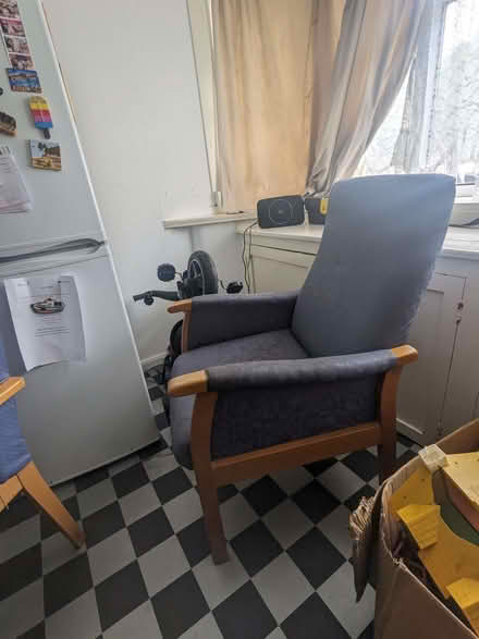 Photo of free High back chairs (Garretts Green B33) #3