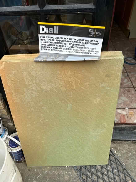 Photo of free Fiber wood underlat (Stepney Green E1) #1