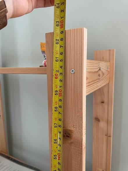 Photo of free Tall wooden shelves (Oxford, OX1) #4