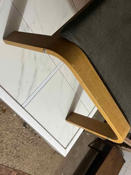 Photo of free IKEA poang black footstool (Sheffield S20) #3