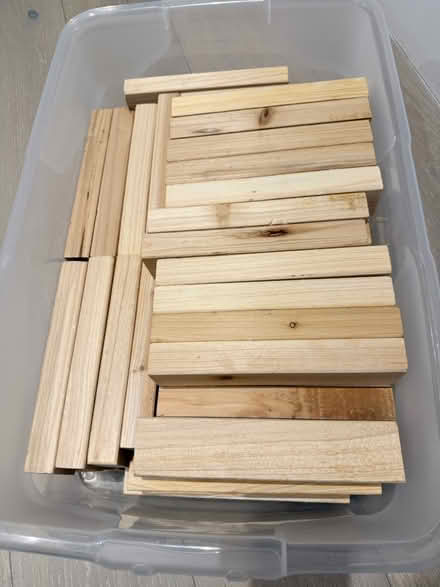 Photo of free Jenga Wooden Garden Game (Kingswood KT20) #2