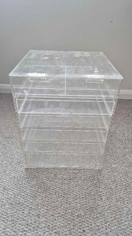Photo of free Large 6 tier drawer acrylic cosmetics organiser. (Figge's Marsh CR4) #4
