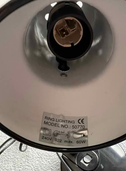 Photo of free Table Lamp with Flexible stem (Fareham PO15) #3