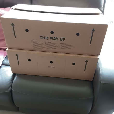 Photo of free Cardboard boxes (Haldens AL7) #1