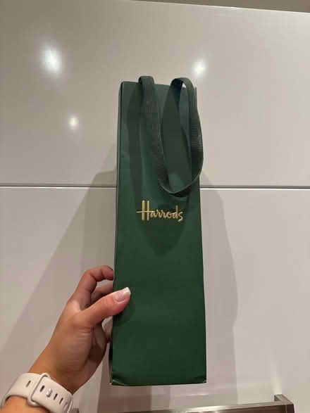 Photo of free Empty Harrods Wine box + bag (Newbury Park IG2) #1