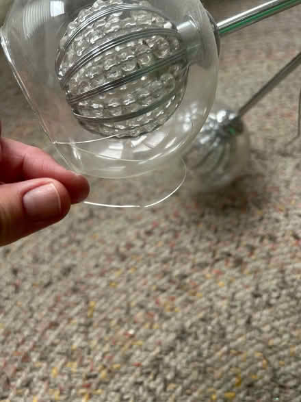 Photo of free Large light fitting. Atomium style (Peckham/East Dulwich SE15) #3