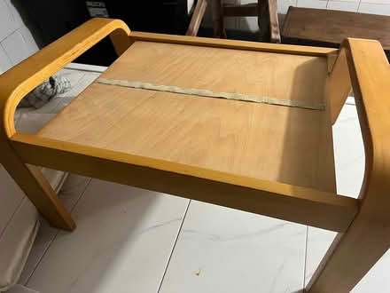 Photo of free IKEA poang black footstool (Sheffield S20) #4