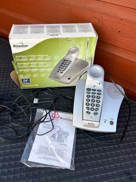 Photo of free Analogue cordless telephone (Elmdon Heath B91) #1