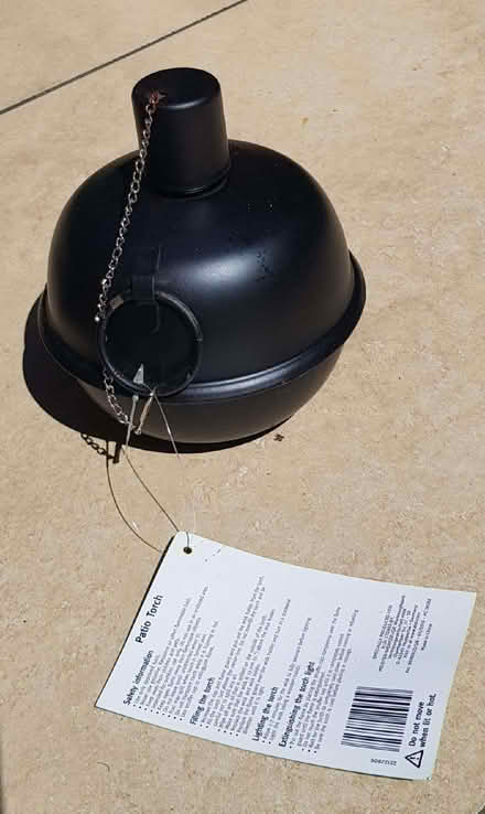 Photo of free Patio Torch & spare wicks (Stubbington PO14) #1