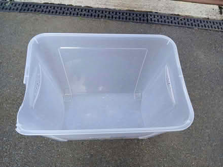 Photo of free 75 litre storage box (Hucclecote GL4) #3