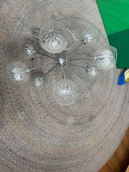 Photo of free Large light fitting. Atomium style (Peckham/East Dulwich SE15) #1