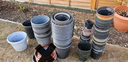 Photo of free Plastic flower pots (Pamington GL20) #1