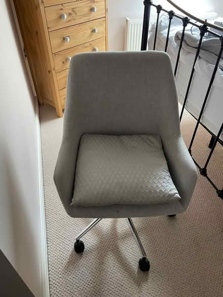 Photo of free Upholstered office chair (Wettenhall) #2