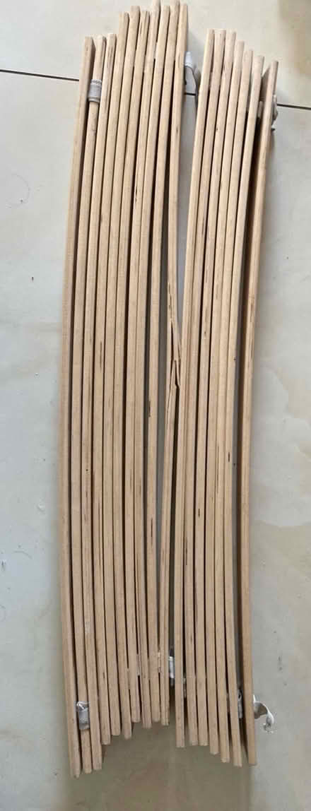 Photo of free IKEA black bed frame (SM2) #1