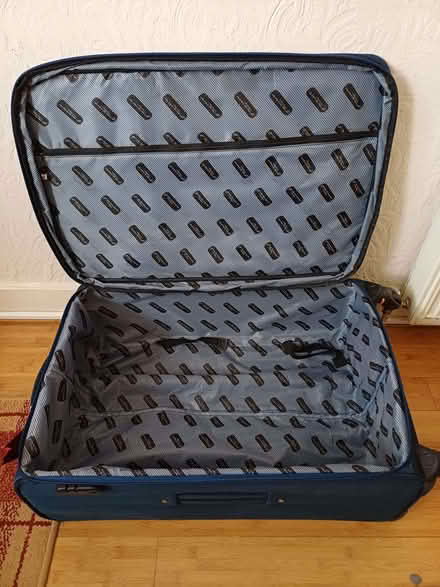 Photo of free Medium sized Blue Suitcase in Good Condition for Storage (Wanstead IG4) #4