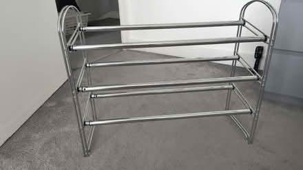 Photo of free Chrome shoe rack (East Barnet EN4) #2
