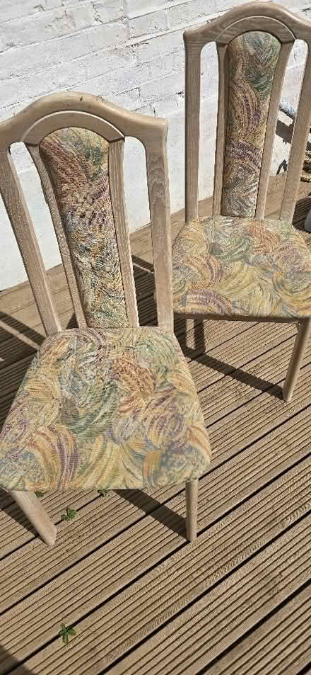 Photo of free 2 x dining chairs (Perivale W5) #1