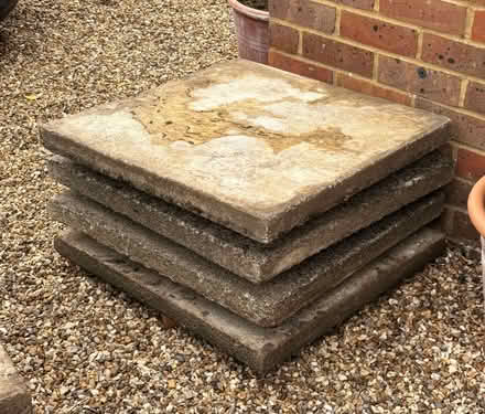 Photo of free Paving slabs x4 (Ballinger Common HP16) #1