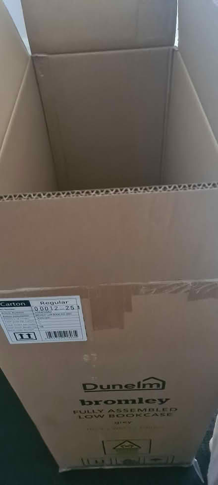 Photo of free Large, very strong, cardboard box (RM9 Upney/Becontree) #1