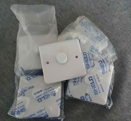 Photo of free 5 x 1 GANG WHITE DIMMER SWITCHES (Croydon, Shirley) #1