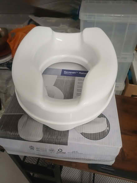 Photo of free Raised toilet seat (Monks Orchard BR3) #1