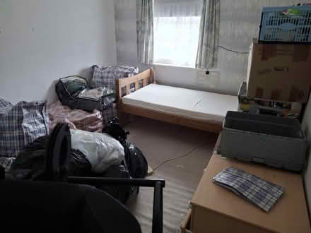 Photo of free Single wood bed mattress (Sg51tw) #1