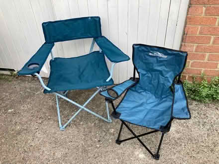 Photo of free Two folding camping chairs (Horspath (OX33)) #1
