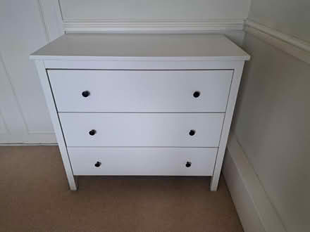 Photo of free Chest of drawers white (Kennington SE11) #1
