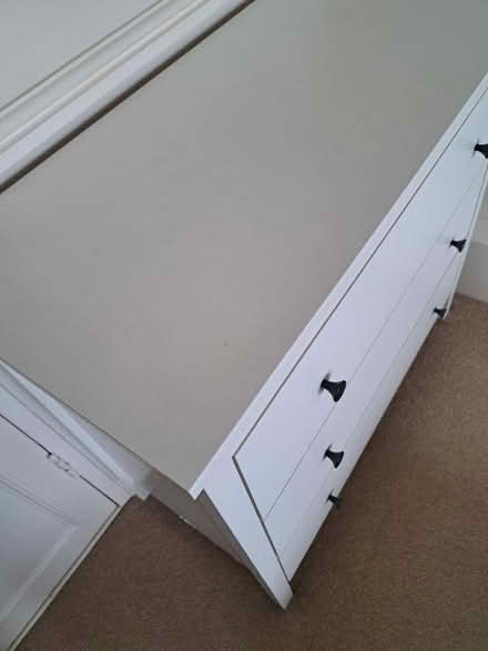 Photo of free Chest of drawers white (Kennington SE11) #3