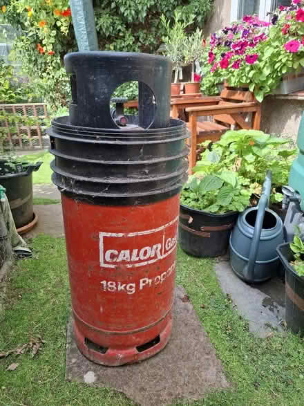 Photo of free Full 18 kg Gas bottle. (Kirkby Thore CA10) #1