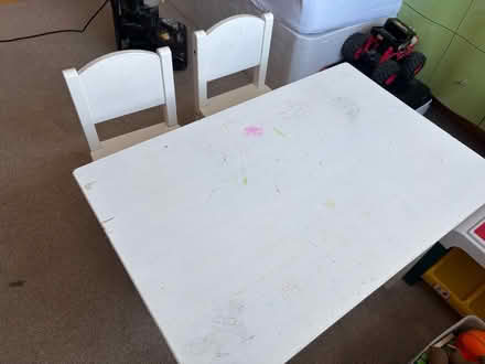 Photo of free Little Ikea table & 2 chairs (Warrington WA4) #2