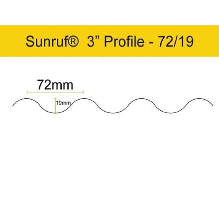 Photo of 3” pitch corrugated roofing (RG8 Pangbourne) #1