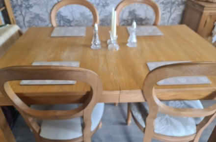 Photo of free Dining Table (Baxenden BB5) #1