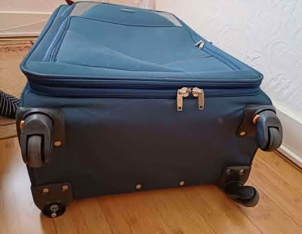 Photo of free Medium sized Blue Suitcase in Good Condition for Storage (Wanstead IG4) #3