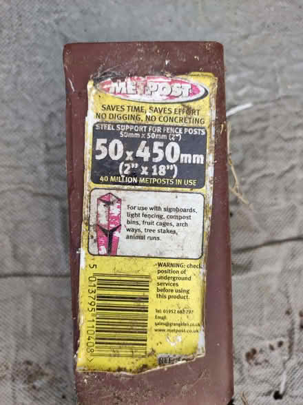 Photo of free Fencepost support. (Cassiobury WD17) #2