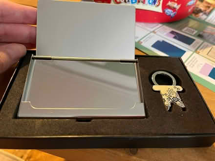 Photo of free Business card holder and key ring (University Area RG1) #2