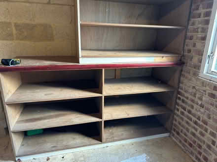 Photo of free Large Two Section Workbench/Storage (Aldwick PO21) #3