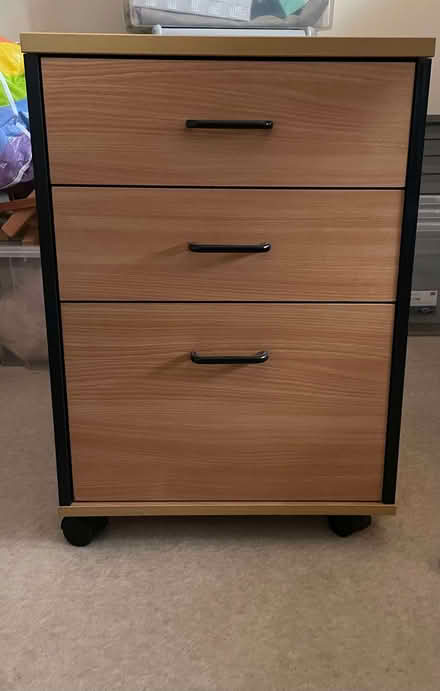 Photo of free office under desk chest of drawers on wheels (CO12) #1