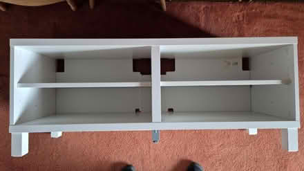 Photo of free IKEA TV stand (white) (Temple Park RG42) #1