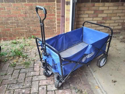 Photo of free Cart with broken handle (needs welding back on) (Tattenhoe MK4) #2