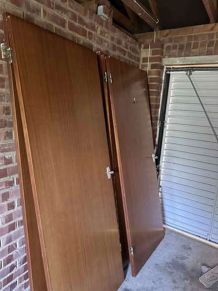 Photo of free Sapele Veneer 1980’s Doors (Aldwick PO21) #2