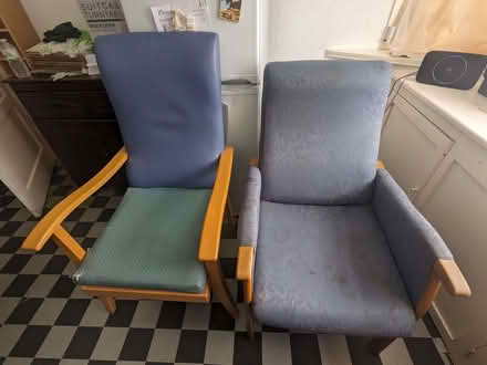 Photo of free High back chairs (Garretts Green B33) #1