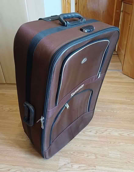 Photo of free Large Brown Suitcase in Good Condition for Storage (Wanstead IG4) #1