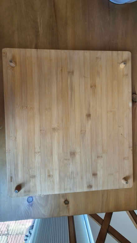 Photo of free Large wood chopping board 55 x 50cm (Waddon CR0) #2