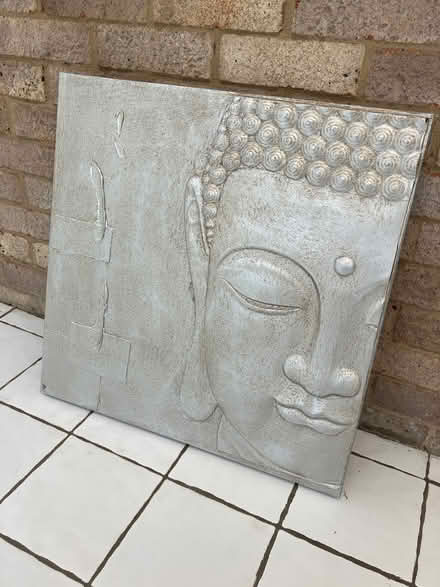 Photo of free Silver Buddha canvas (Emmbrook RG41) #1