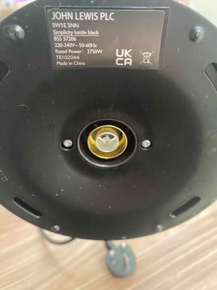 Photo of free John Lewis kettle (Earley RG6) #3