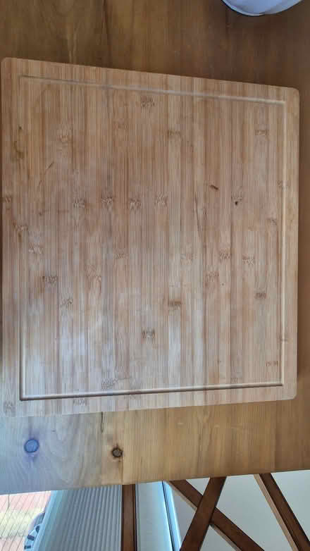 Photo of free Large wood chopping board 55 x 50cm (Waddon CR0) #1