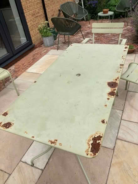 Photo of free Shabby Chic ‘Fermob’ Garden Table (New Malden KT3) #4