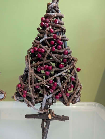 Photo of free Christmas Decorations Wooden Trees (Colchester CO1) #3