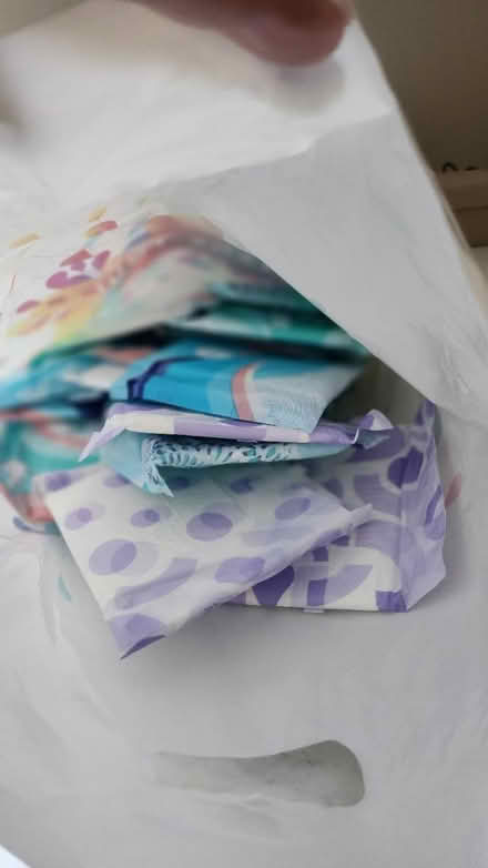 Photo of free Feminine pads and pregnancy test (Somerset) #1